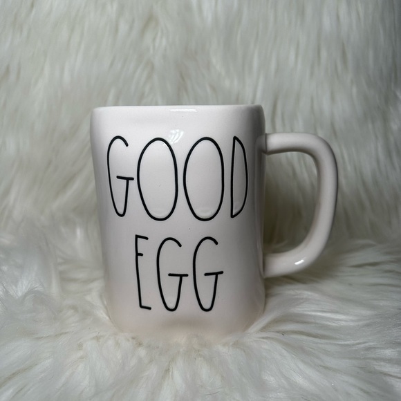 Rae Dunn Other - Rae Dunn Good / Bad Egg Mug Double Sided
